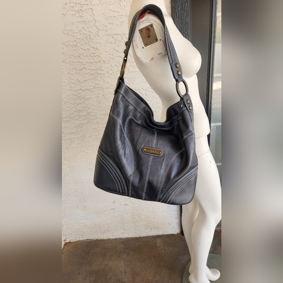 ISABELLA FIORE SUPER SOFT LEATHER HOBO BIG BAG - Picture 3 of 12